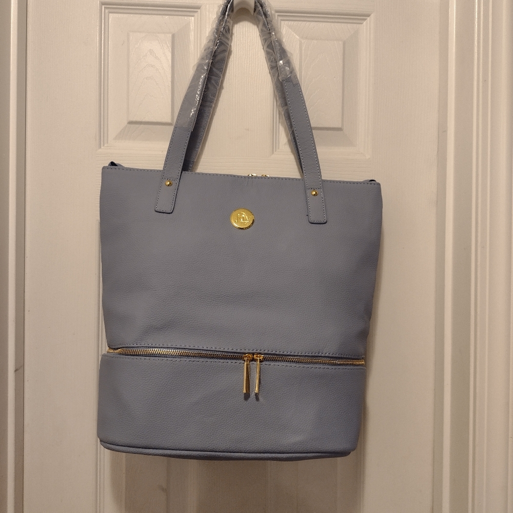 Joy Mangano Luxe Genuine Leather Shoulder Bag